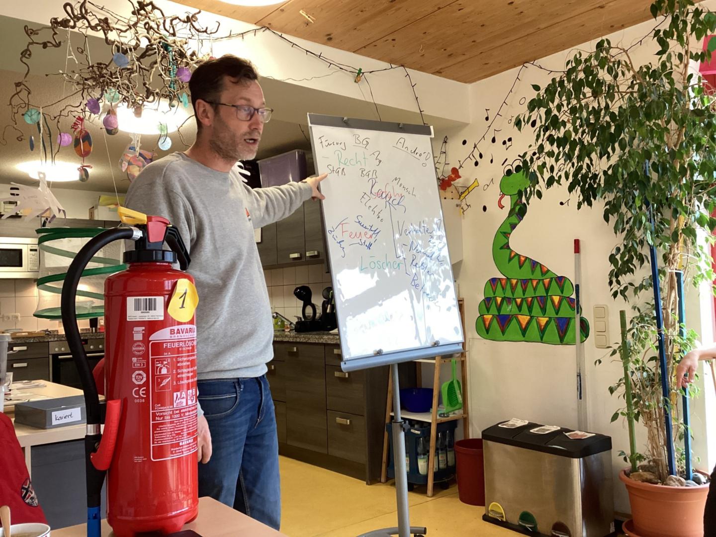Brandschutz (c) Brandschutzhelferlehrgang 2023, Kita Heilig Geist, Veitsbronn